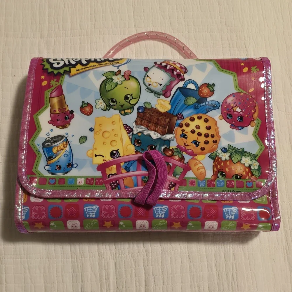 Shopkins Travel Organizer Bag Figure Storage Carrying Case